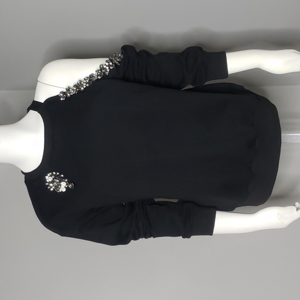 RHINESTONE ACCENT TOP ( GRACIA)